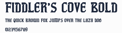 Fiddler's Cove Bold預覽圖