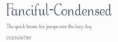 Fanciful-Condensed預覽圖
