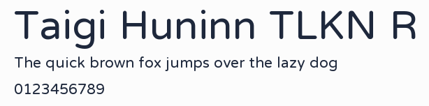 Taigi Huninn TLKN R預覽圖