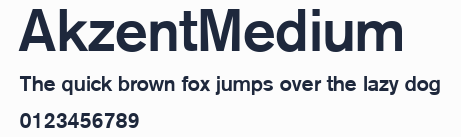 AkzentMedium預覽圖