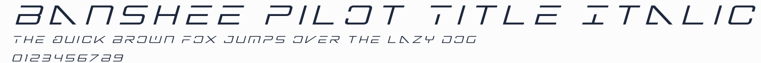 Banshee Pilot Title Italic預覽圖