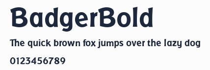 BadgerBold