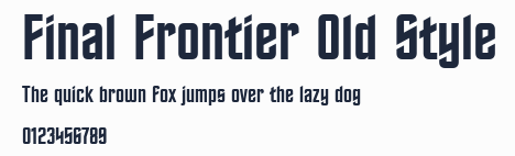 Final Frontier Old Style預覽圖