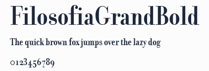 FilosofiaGrandBold預覽圖