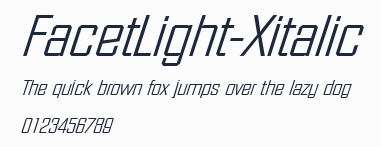 FacetLight-Xitalic預覽圖