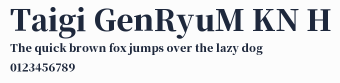 Taigi GenRyuM KN H預覽圖