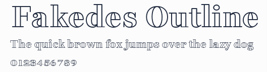 Fakedes Outline預覽圖