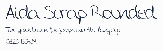 Aida Scrap Rounded預覽圖