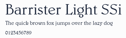 Barrister Light SSi預覽圖