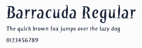 Barracuda Regular預覽圖