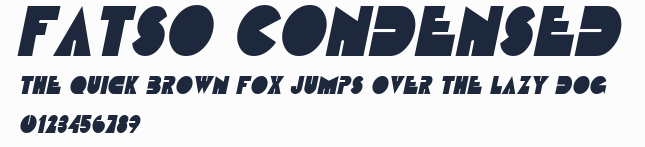 Fatso Condensed預覽圖