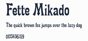 Fette Mikado預覽圖