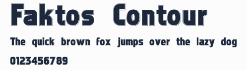 Faktos Contour預覽圖