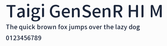 Taigi GenSenR HI M預覽圖