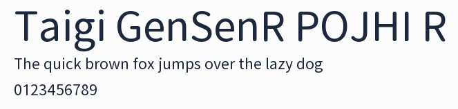 Taigi GenSenR POJHI R預覽圖