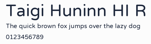 Taigi Huninn HI R預覽圖