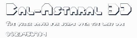 Bal-Astaral 3D預覽圖