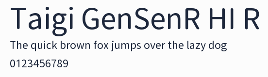 Taigi GenSenR HI R預覽圖