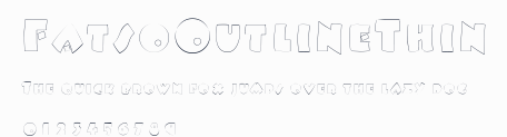 FatsoOutlineThin預覽圖