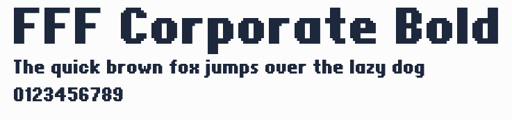 FFF Corporate Bold預覽圖