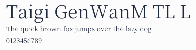 Taigi GenWanM TL L預覽圖