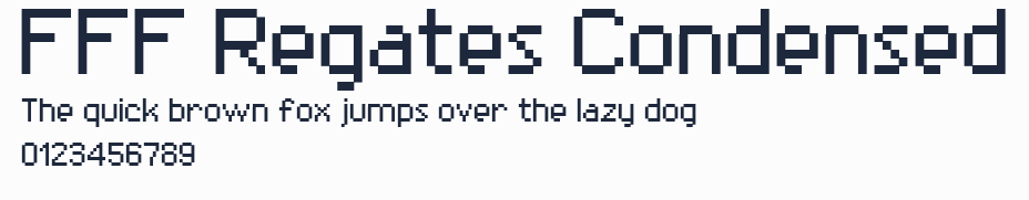 FFF Regates Condensed預覽圖