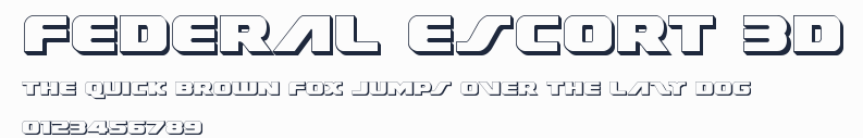 Federal Escort 3D預覽圖