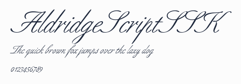 AldridgeScriptSSK預覽圖