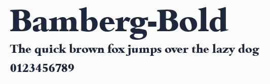 Bamberg-Bold預覽圖