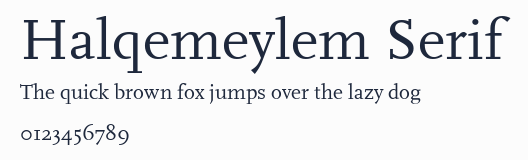 Halqemeylem Serif預覽圖