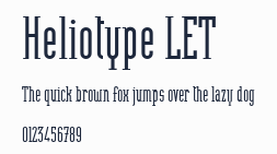 Heliotype LET預覽圖