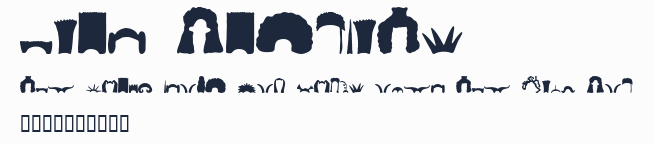 Hair Dingbats預覽圖