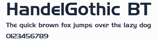 HandelGothic BT