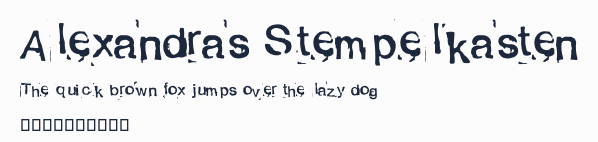Alexandras Stempelkasten預覽圖