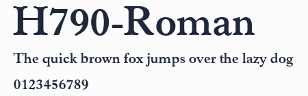 H790-Roman