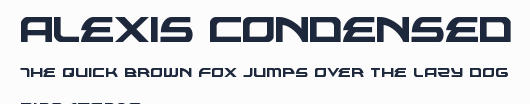 Alexis Condensed預覽圖