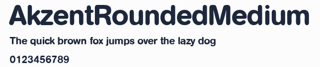 AkzentRoundedMedium預覽圖