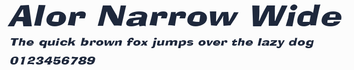 Alor Narrow Wide預覽圖