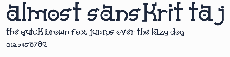 Almost Sanskrit taj預覽圖