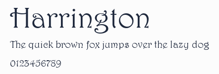 Harrington預覽圖
