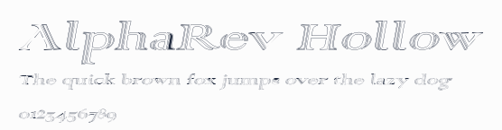 AlphaRev Hollow預覽圖