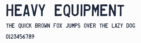 Heavy Equipment預覽圖