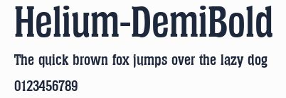Helium-DemiBold預覽圖