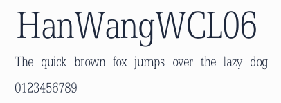 HanWangWCL06預覽圖