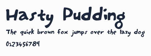 Hasty Pudding預覽圖
