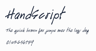 HandScript