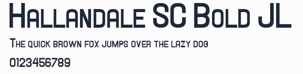Hallandale SC Bold JL預覽圖