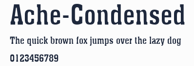 Ache-Condensed預覽圖