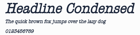 Headline Condensed預覽圖