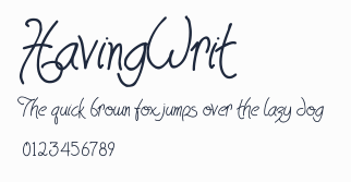 HavingWrit預覽圖
